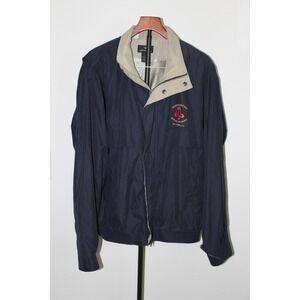 VTG Antigua Boston Red Sox MLB Spring Training Jacket Navy Blue Men's Large L